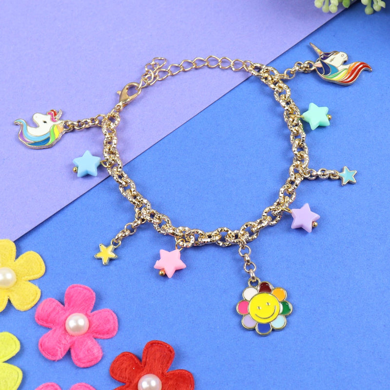 Unicorn Multicharm Bracelet