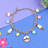 Ice-Cream Donut Charms Bracelet