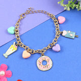Ice-Cream Donut Charms Bracelet