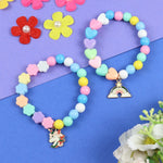Unicorn Rainbow Charm Set of 2 Beaded Bracelets
