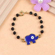 Load image into Gallery viewer, Nazariya Bracelet Elephant Evil Eye Charm
