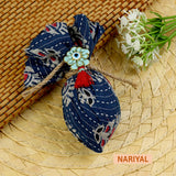 Nariyal - Floral Mina Charm for Raksha Bandhan