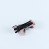 Hat & Bow Hair Clips - Set of 3 - Brown