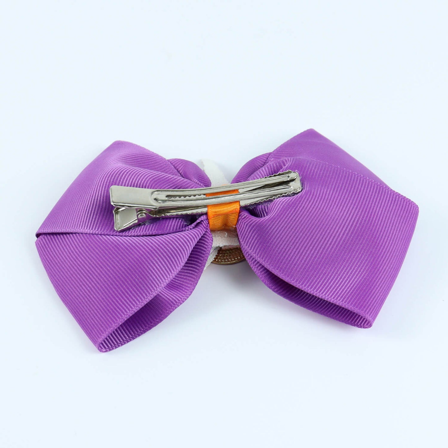 Halloween Pumpkin Bow Hair Clip