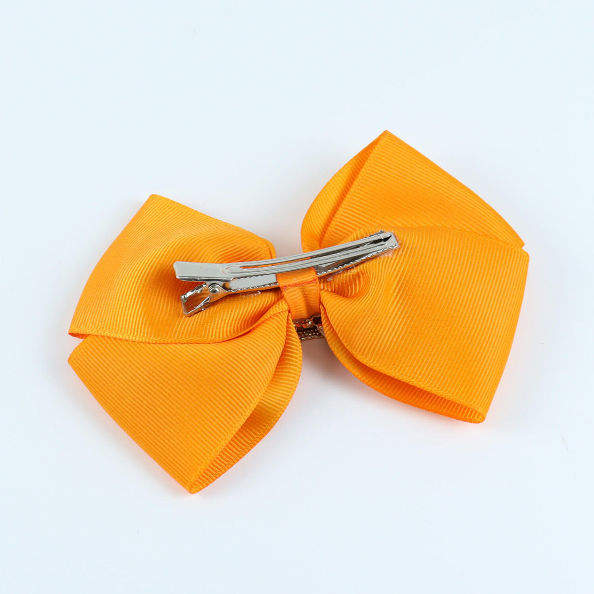 Halloween Pumpkin Bow Hair Clip