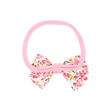 Load image into Gallery viewer, New Born Soft Head Band Fancy Bow - Pink

