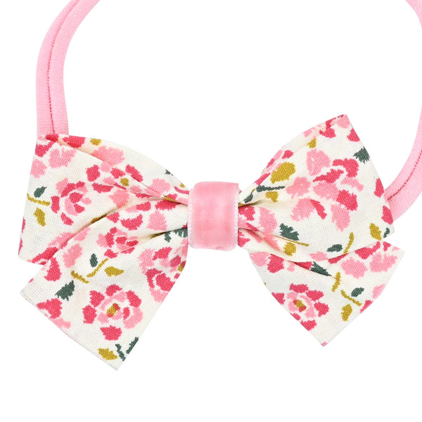 New Born Soft Head Band Fancy Bow - Pink
