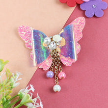 Load image into Gallery viewer, Glitter Hanging Charms Hair Clip
