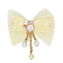 Load image into Gallery viewer, Glitter Bows Hair Clips - Set of 2
