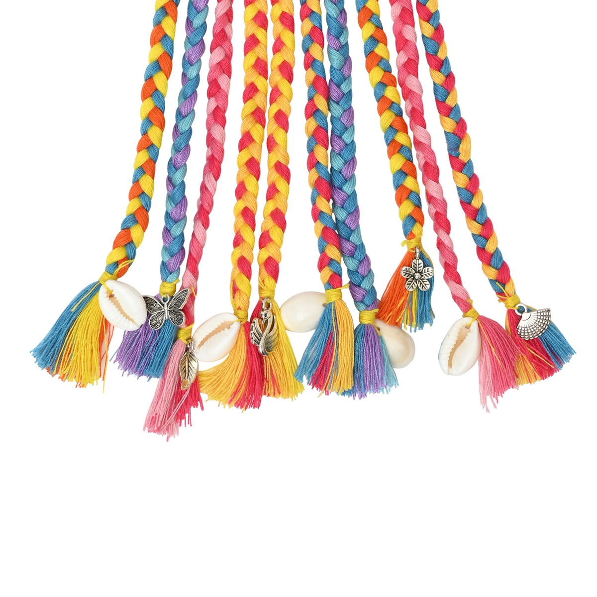 Boho Style Braided Hair Tie