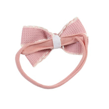 Load image into Gallery viewer, New Born Bow Soft Head Band
