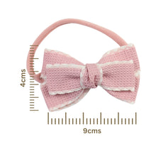 Load image into Gallery viewer, New Born Bow Soft Head Band
