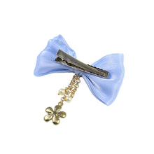 Load image into Gallery viewer, Hanging Charms Bow Hair Clip
