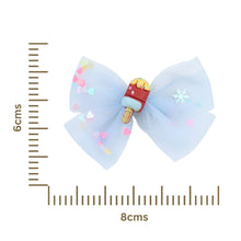 Load image into Gallery viewer, Ice-Cream Charm Set of 2 Bow Hair Clips
