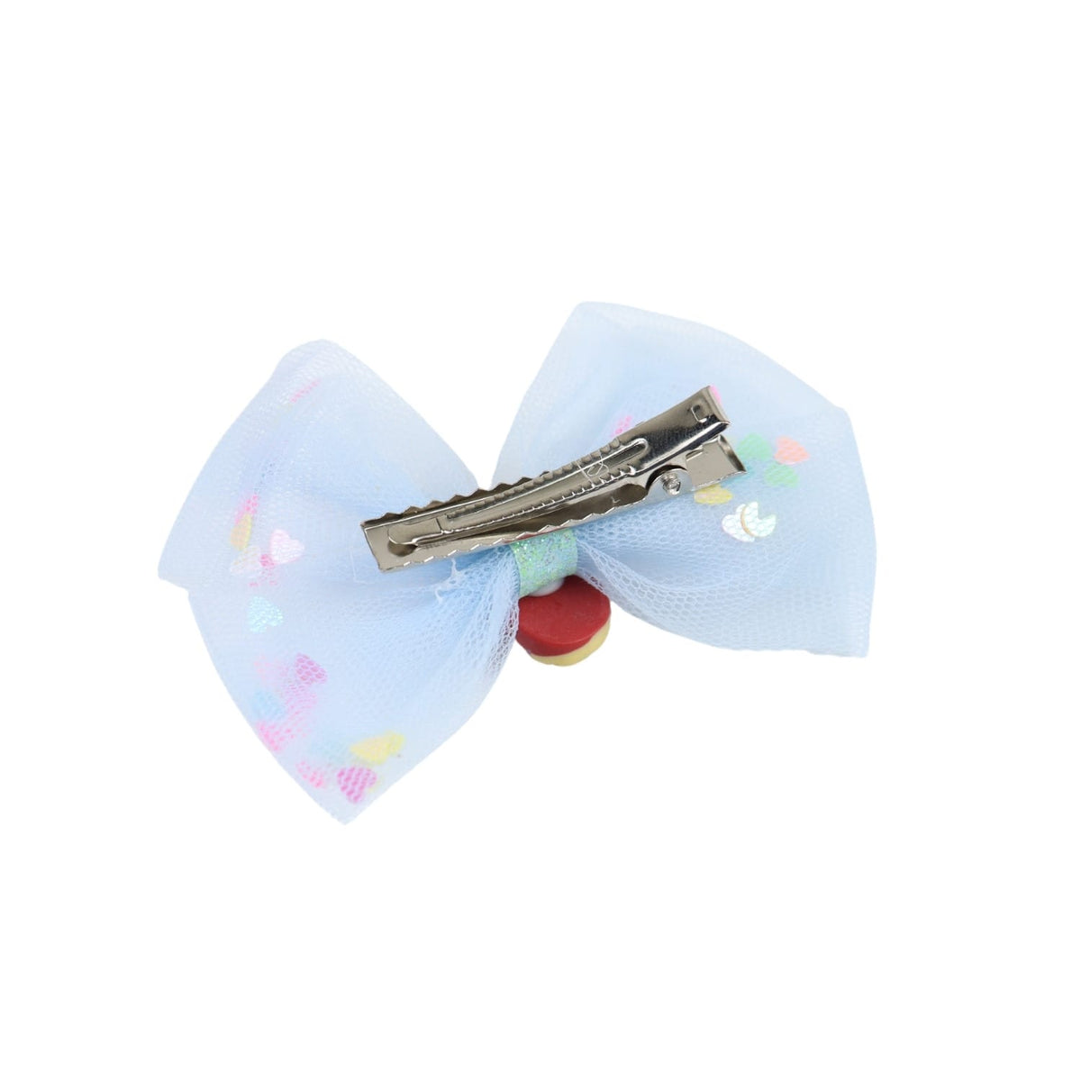 Ice-Cream Charm Set of 2 Bow Hair Clips