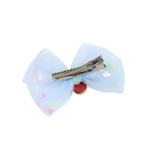 Load image into Gallery viewer, Ice-Cream Charm Set of 2 Bow Hair Clips
