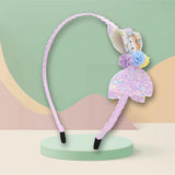 Glitter Unicorn Bow Hair Band  Trendy Girls Hair Accessory for Rakhi & Gifting
