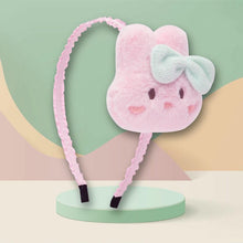 Load image into Gallery viewer, Plush Soft Teddy Hair Band  Trendy Girls Hair Accessory for Rakhi &amp; Gifting
