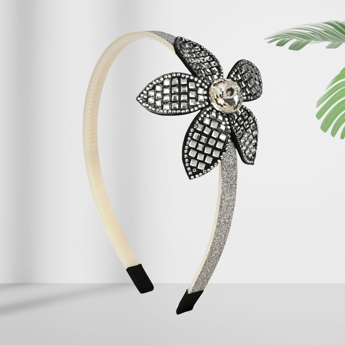 Soft, stretchable, and comfortable free-size hair band designed for young girls.