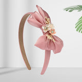 Soft, stretchable, and comfortable free-size hair band designed for young girls.