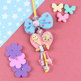 Hair Clip with Hanging Charms Lumba for Girls