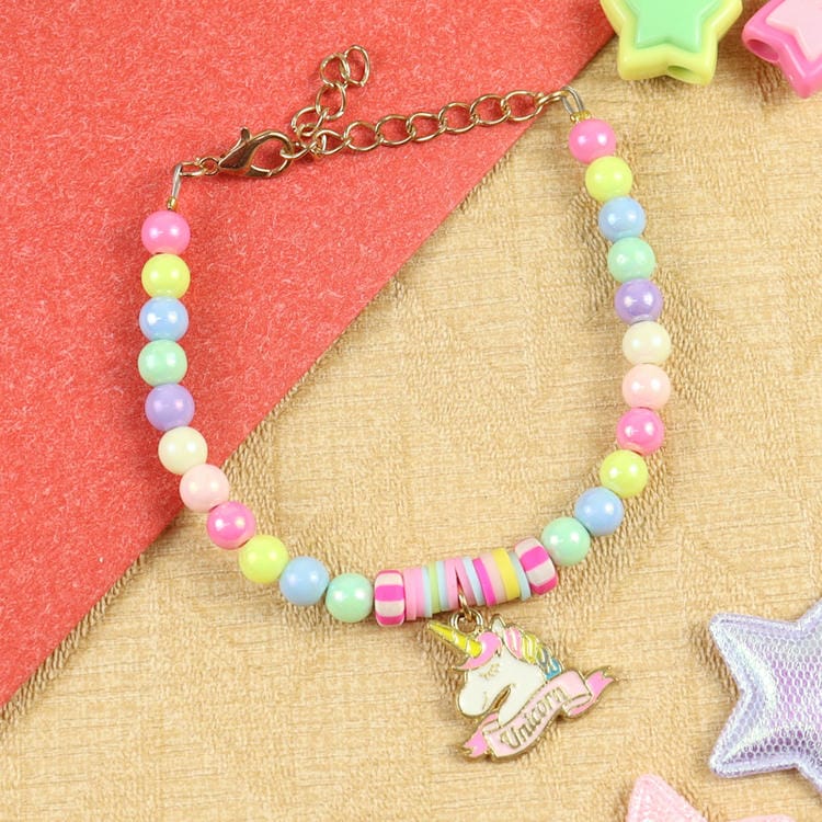 Unicorn Beaded Bracelet Kids Rakhi