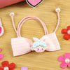 Doll Bow Hair Tie Bracelet Lumba for Girls