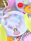 Cartoon mouse beaded bracelet Rakhi for kids