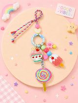 Multi-charm bag charm Rakhi, 