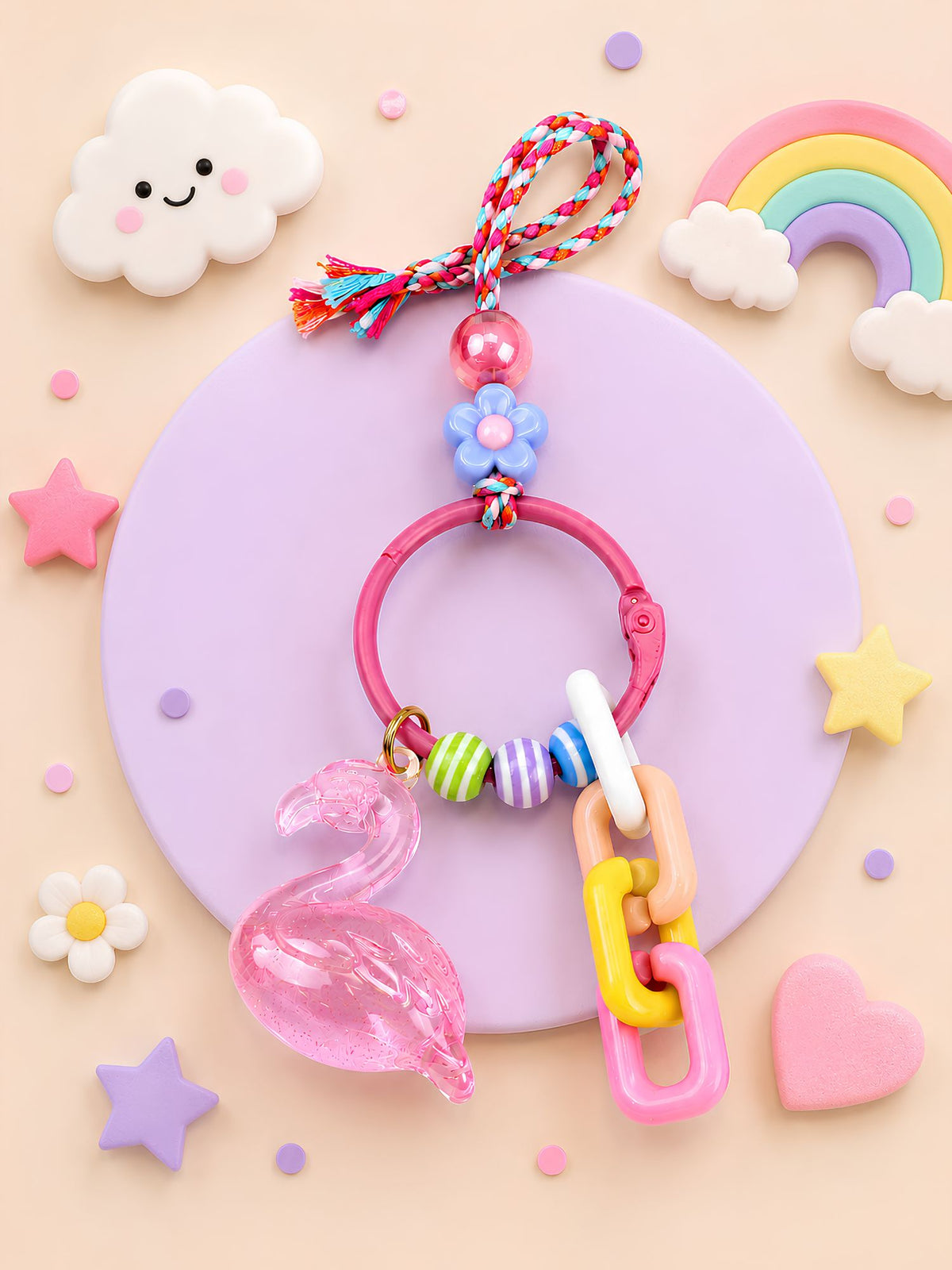 Water swan bag charm Rakhi, 