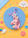 Glitter unicorn charm Rakhi, 