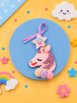 Glitter unicorn charm Rakhi, 