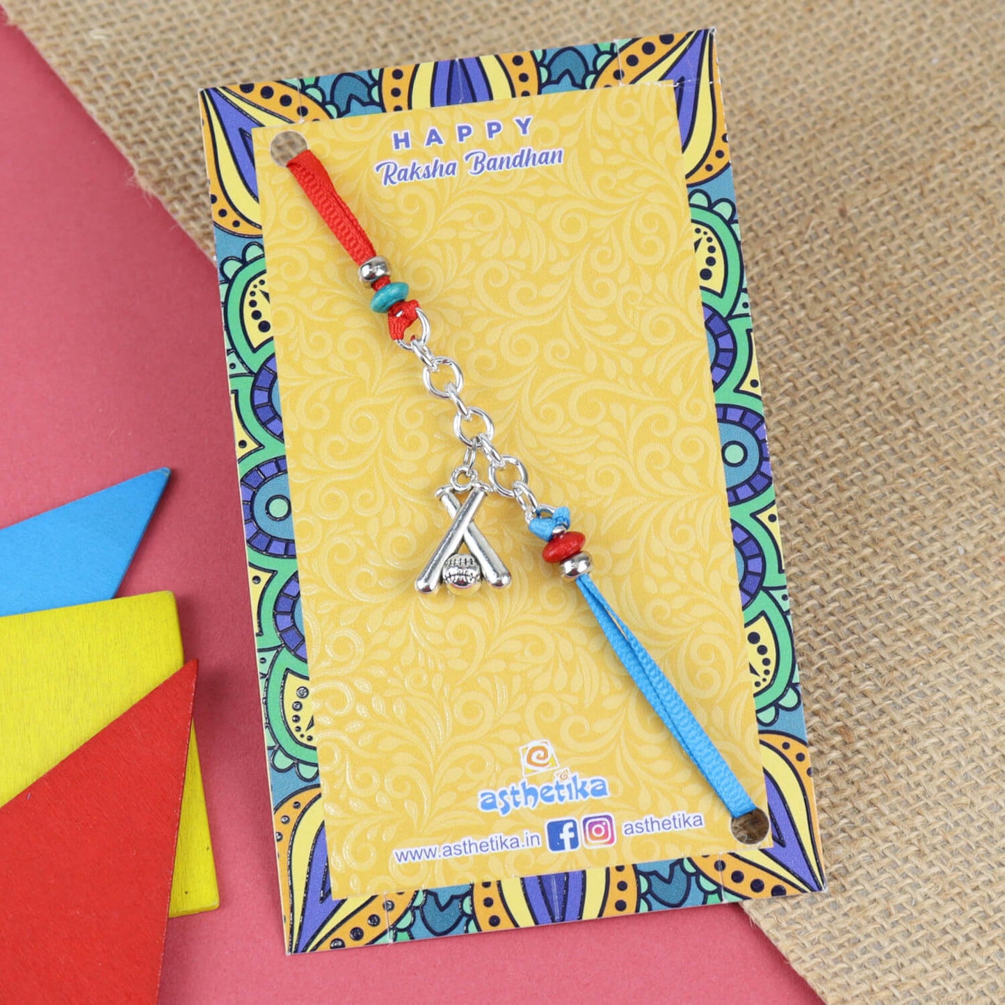Baseball Sports Rakhi