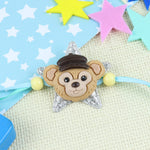 Smiling Teddy Star Kids Rakhi