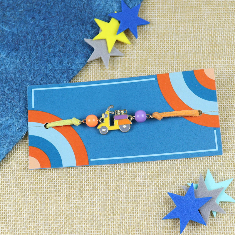 Motorbike Charm Bracelet Rakhi