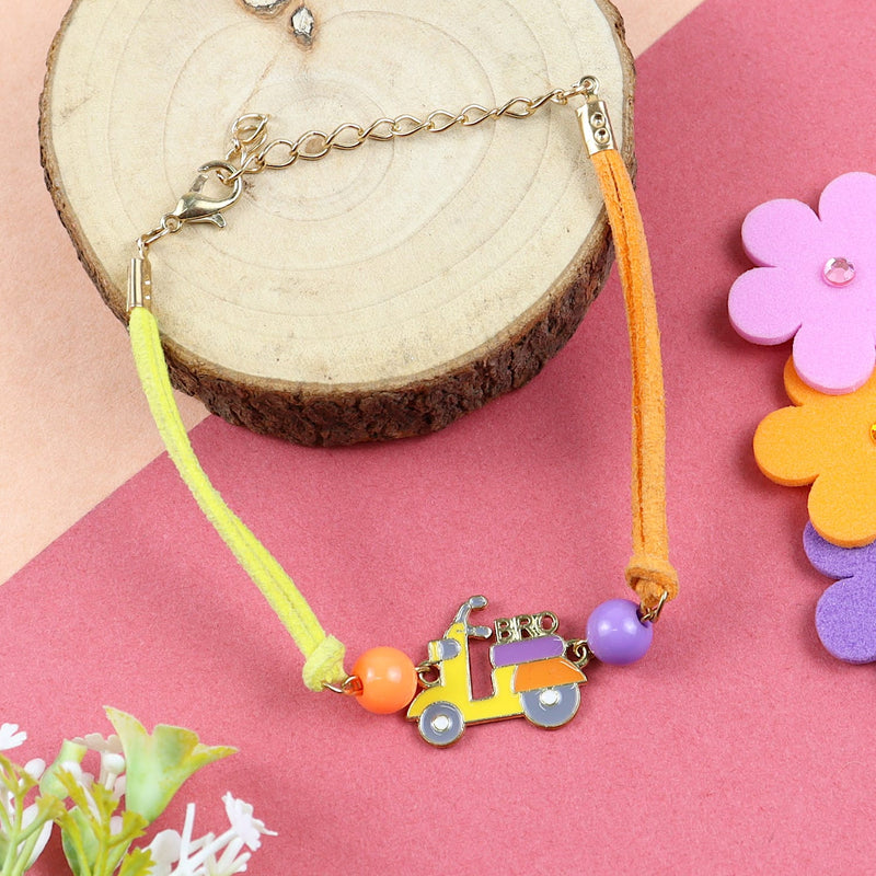 Motorbike Charm Bracelet Rakhi