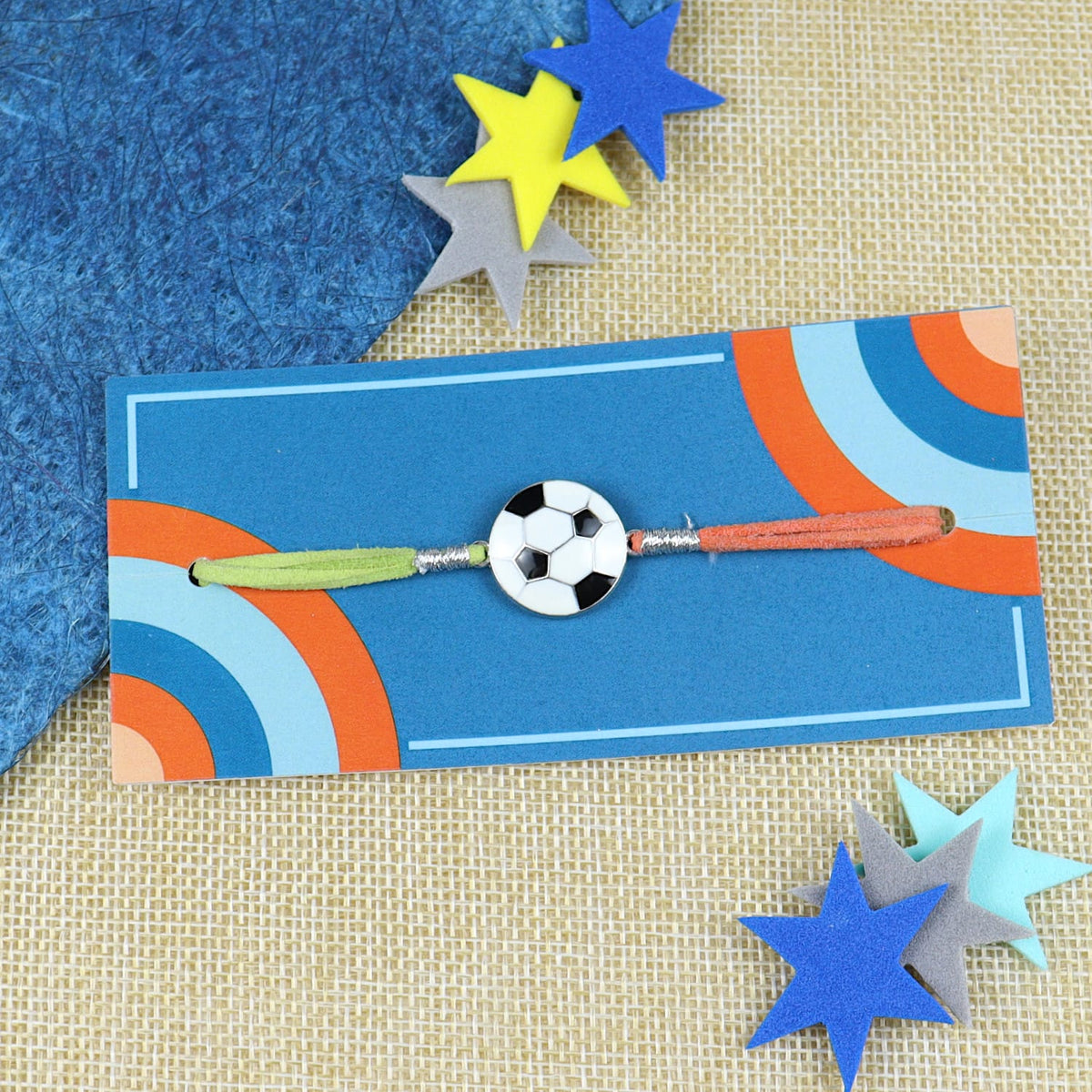 Football Charm Bracelet Rakhi