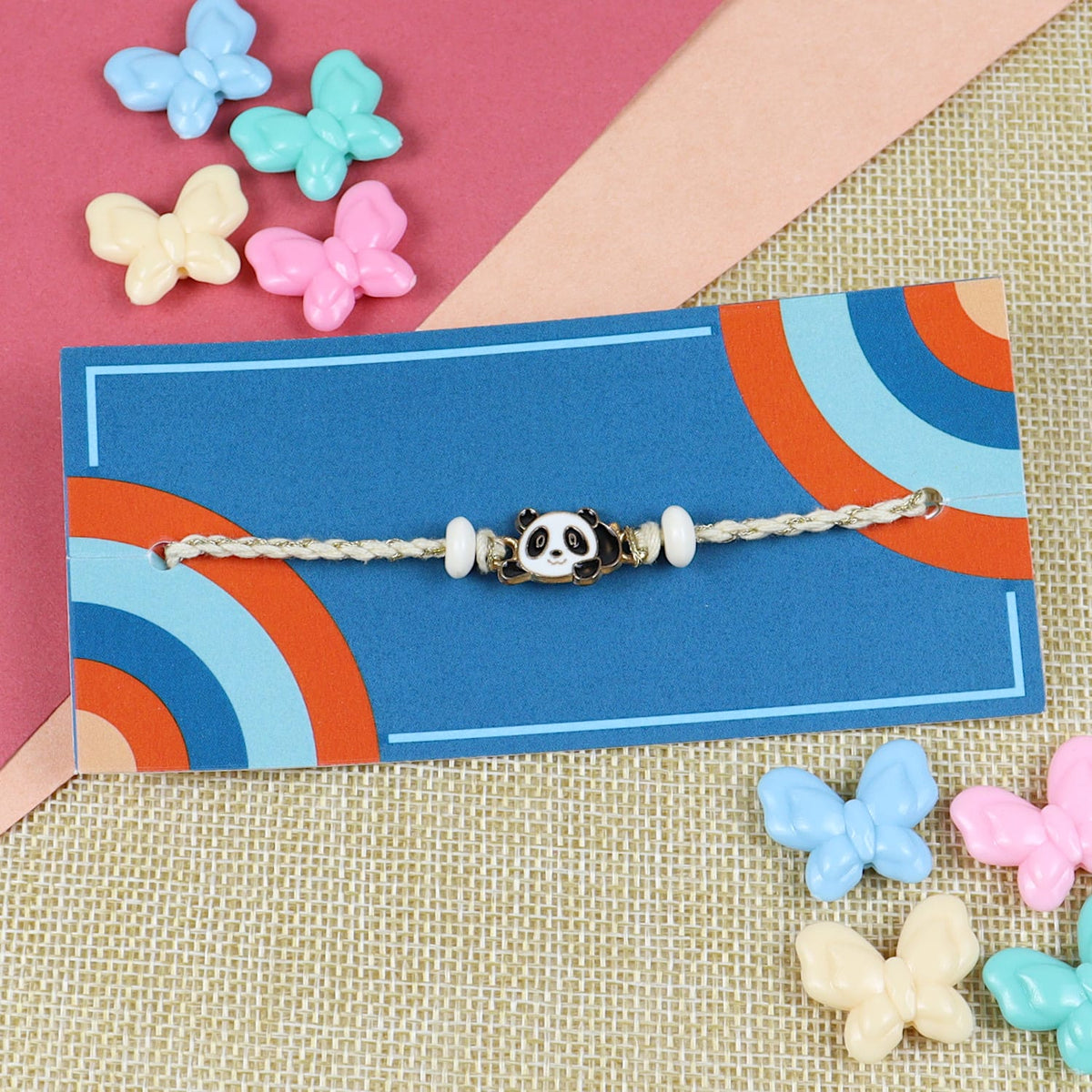 Panda Kids Bracelet Rakhi