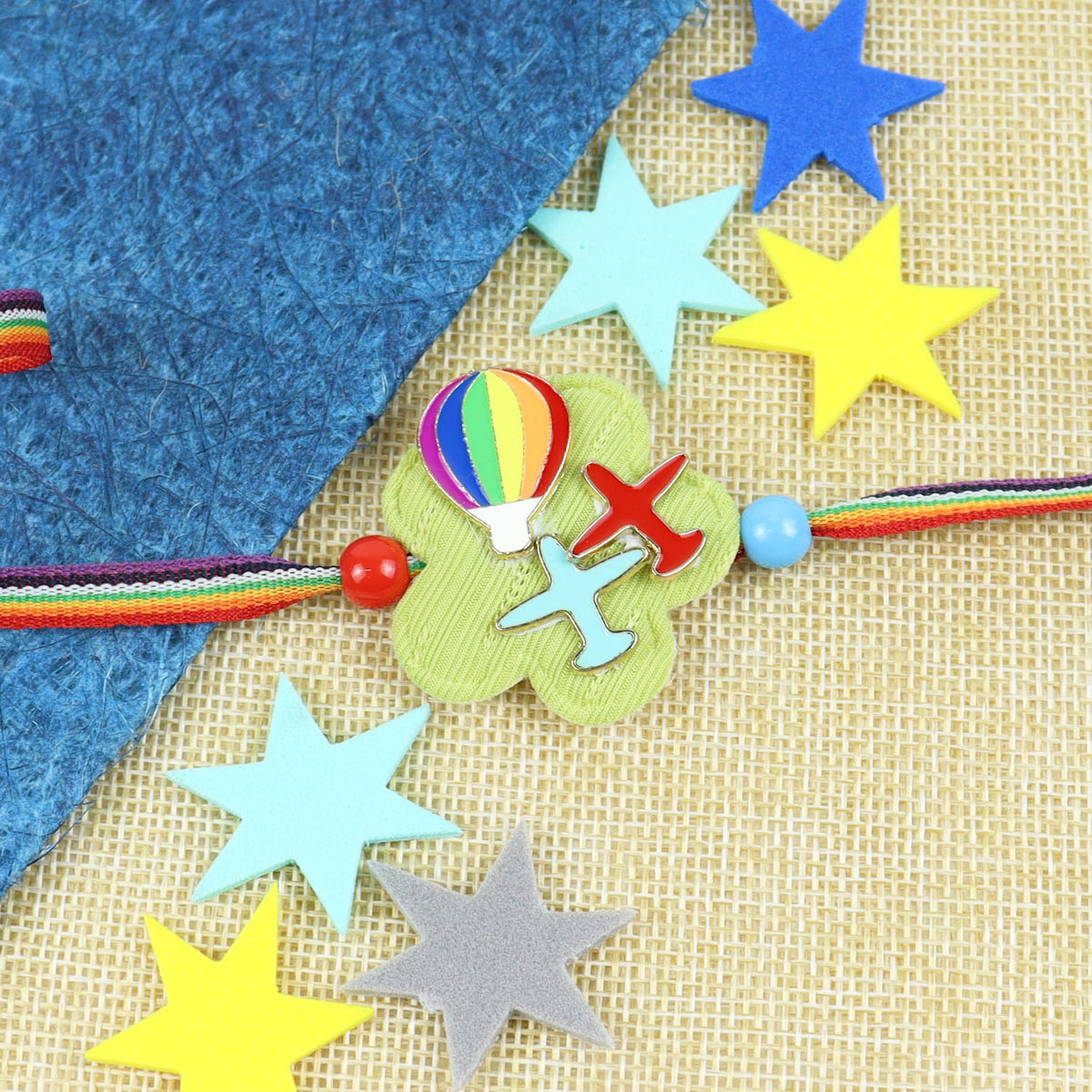 Airplane Parachute Rakhi