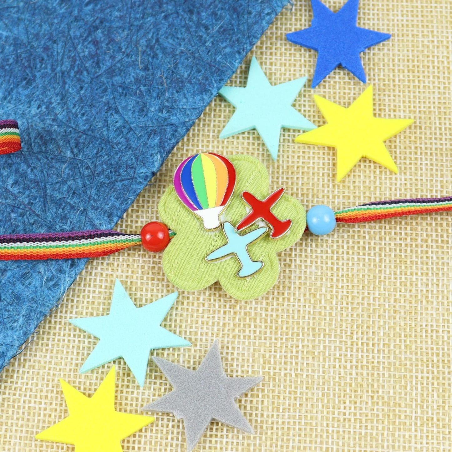 Airplane Parachute Rakhi
