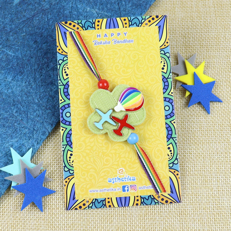 Airplane Parachute Rakhi