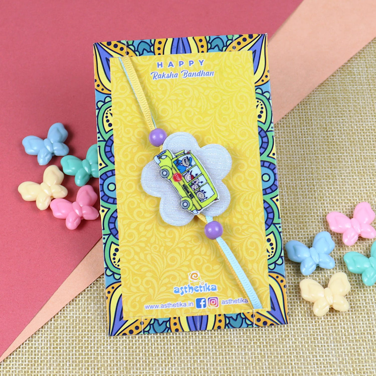 School Bus Kids Rakhi