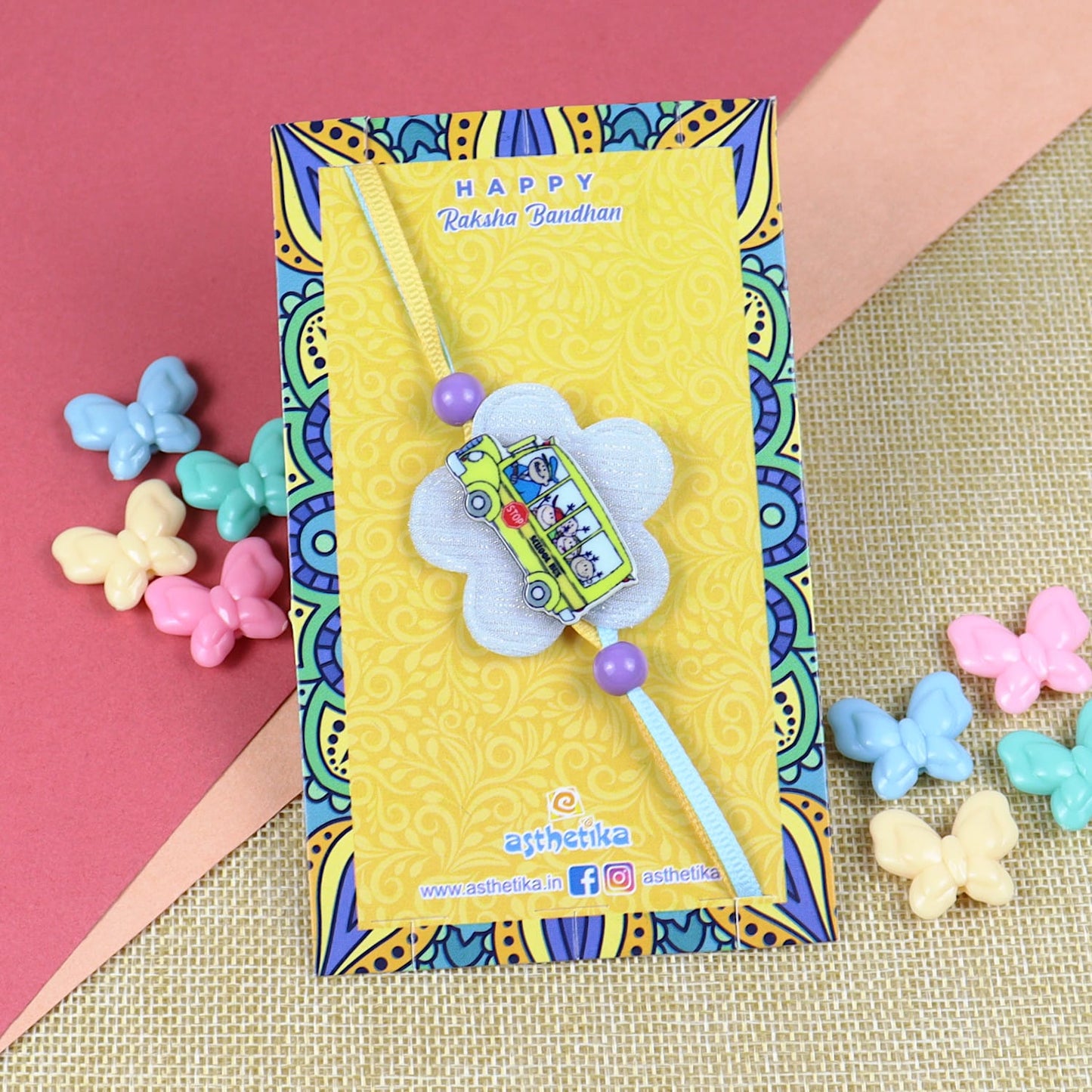 School Bus Kids Rakhi