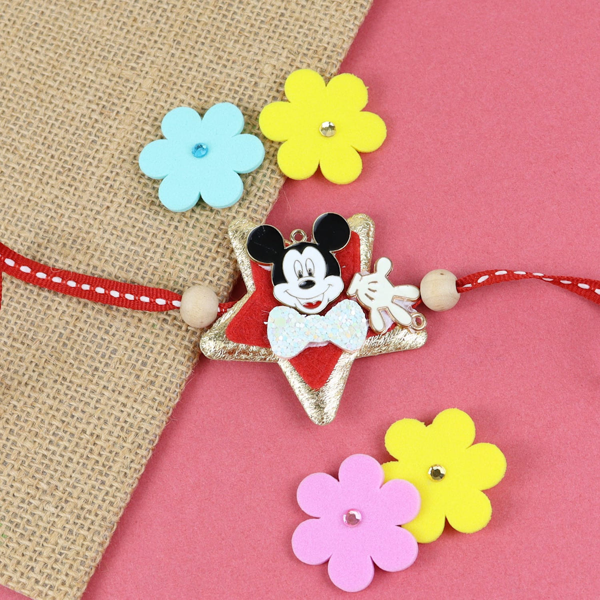 Cartoon Mouse Star Rakhi