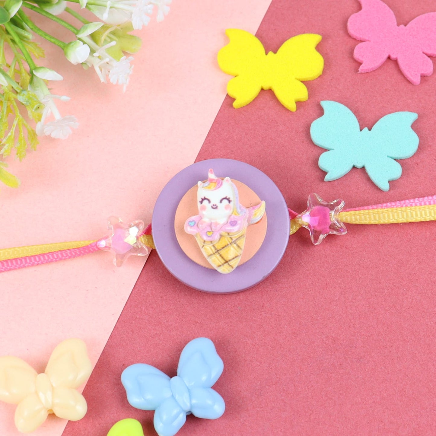 Unicorn Ice-Cream Rakhi