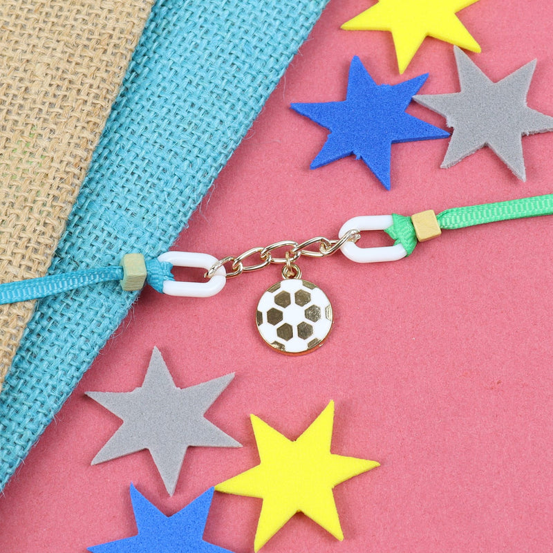 Football Hanging Charm Rakhi