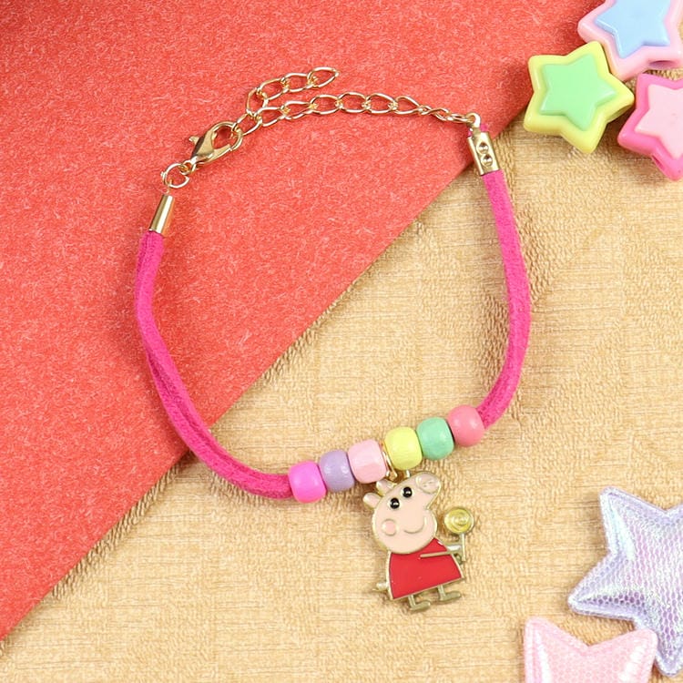 Peppa Pig Kids Bracelet Rakhi