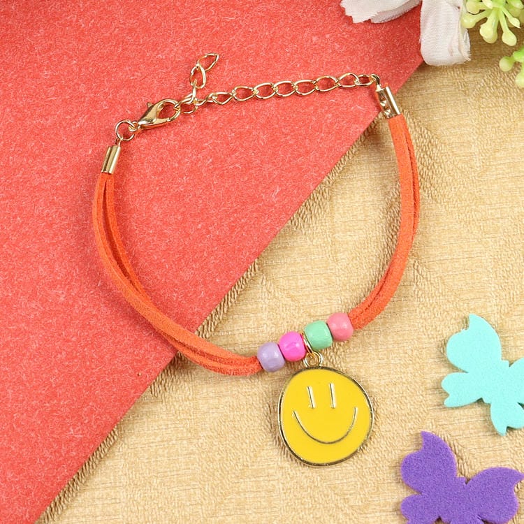 Smiley Kids Bracelet Rakhi