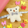 Teddy Bear Plush Toy Kids Rakhi [White]