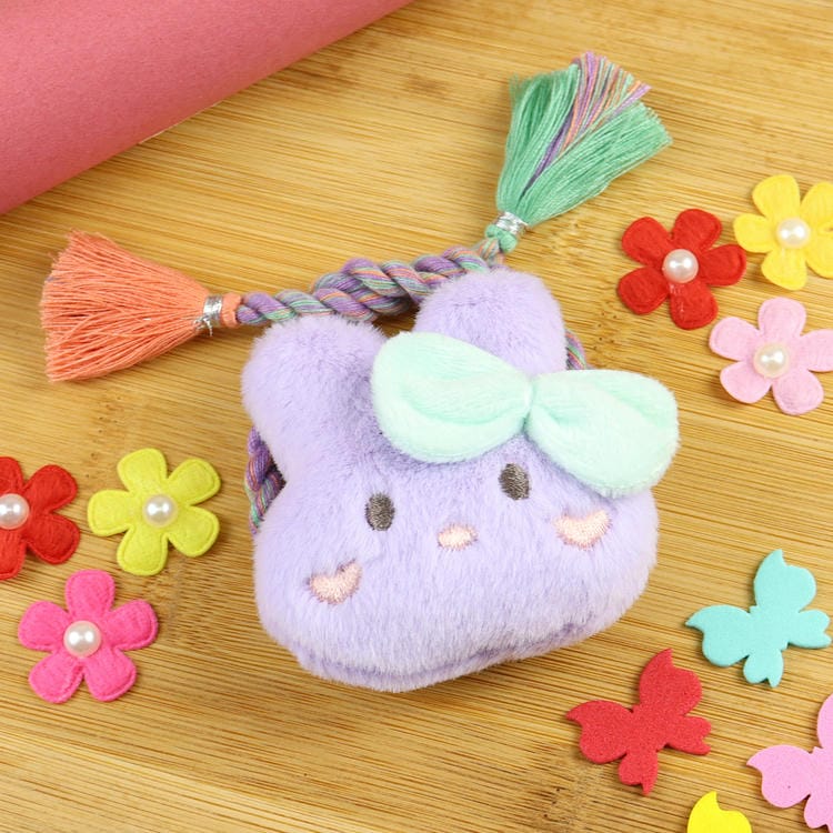Bunny Plush Toy Kids Rakhi
